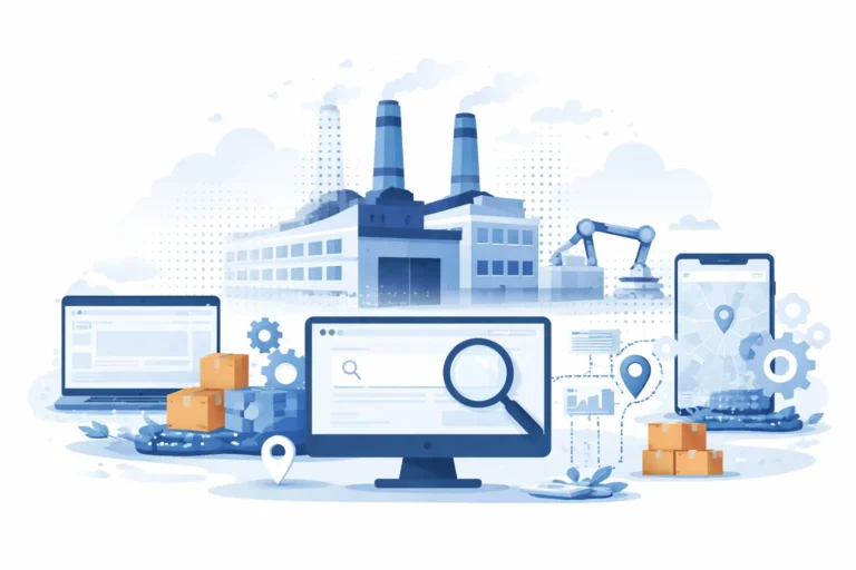 Manufacturing Companies Are Invisible Online