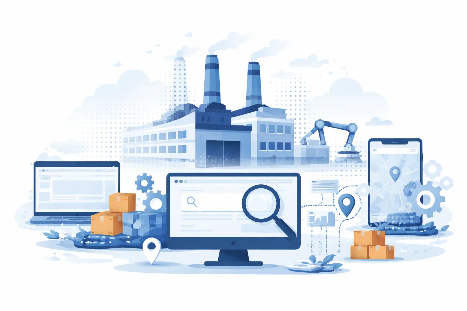 Manufacturing Companies Are Invisible Online